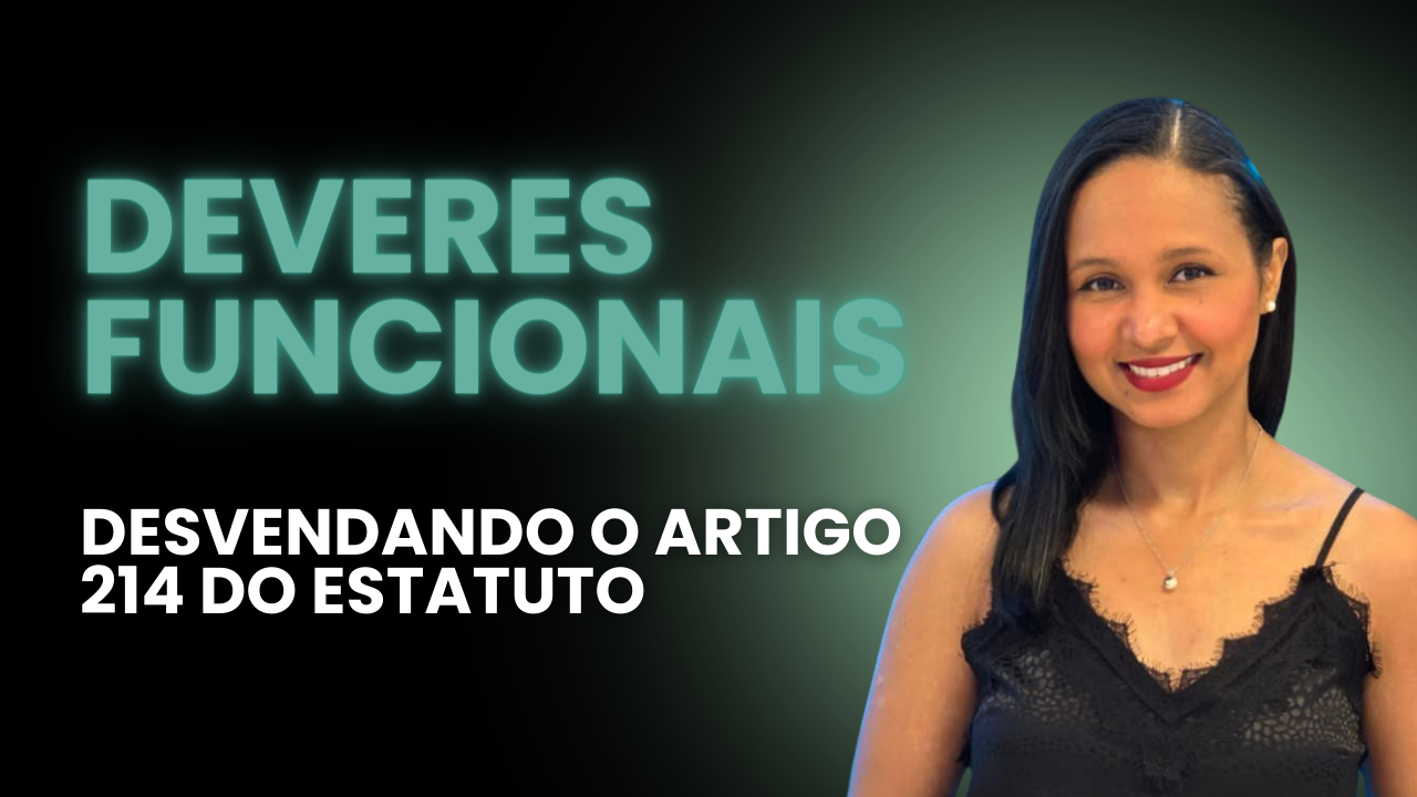 Capa Deveres Funcionais art. 214