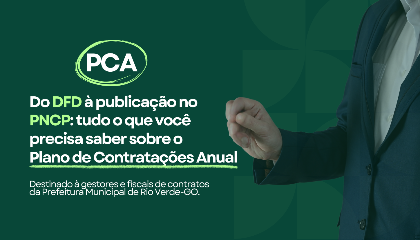 Plano de Contratações Anuais (PCA)