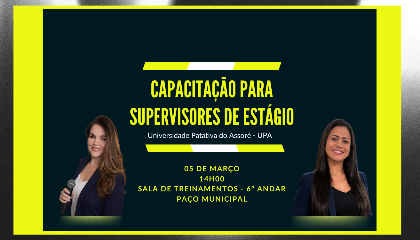 Curso de Formação de Supervisores e Orientadores de Estágio